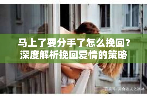 马上了要分手了怎么挽回？深度解析挽回爱情的策略