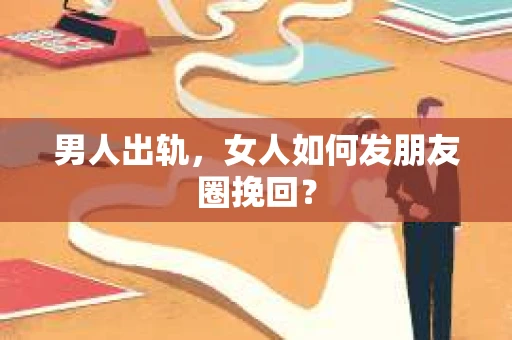 男人出轨，女人如何发朋友圈挽回？