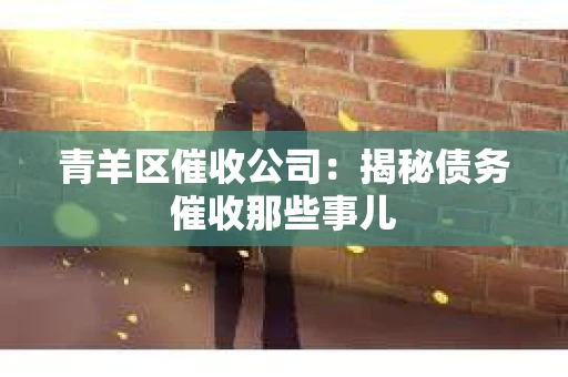 青羊区催收公司：揭秘债务催收那些事儿