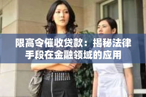 限高令催收贷款：揭秘法律手段在金融领域的应用