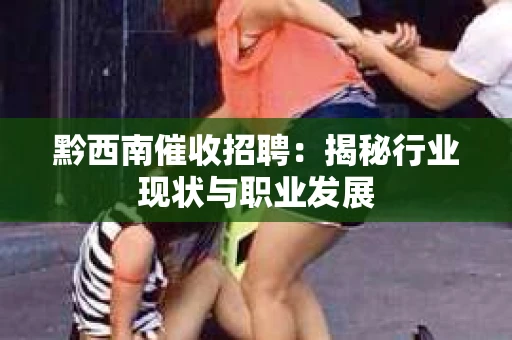 黔西南催收招聘：揭秘行业现状与职业发展