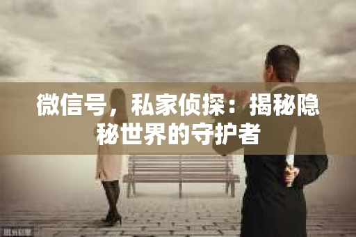 微信号，私家侦探：揭秘隐秘世界的守护者