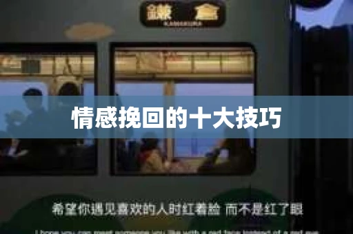 情感挽回的十大技巧
