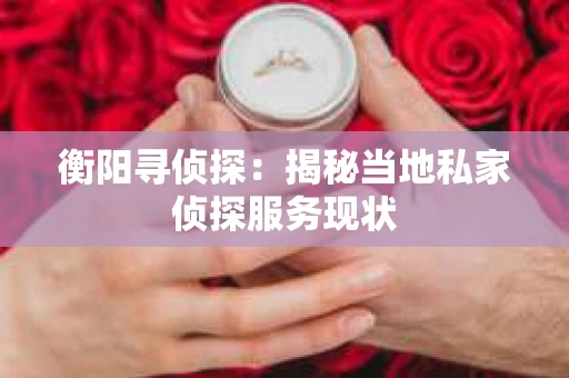 衡阳寻侦探：揭秘当地私家侦探服务现状