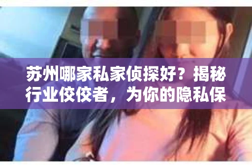 苏州哪家私家侦探好？揭秘行业佼佼者，为你的隐私保驾护航
