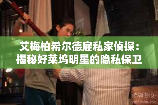 艾梅柏希尔德雇私家侦探：揭秘好莱坞明星的隐私保卫战