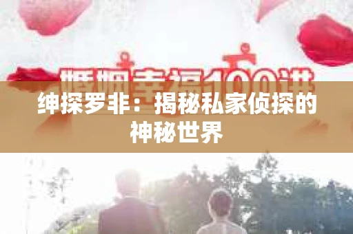 绅探罗非：揭秘私家侦探的神秘世界